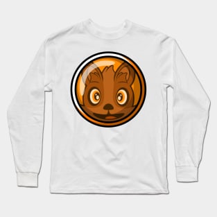 Space Helmet Quokka Armstrong Long Sleeve T-Shirt